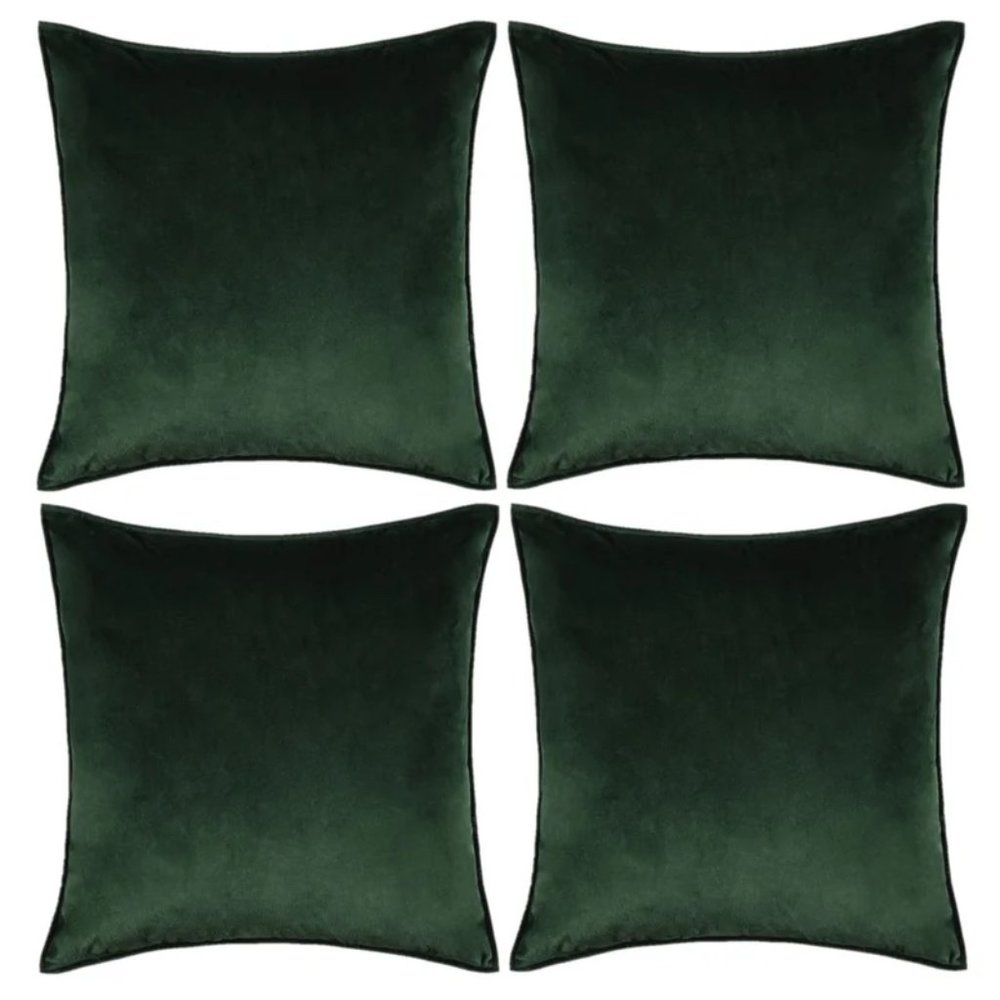 *NWT" Wayfair Christepher Velvet Pillow Cover (Set of 4)